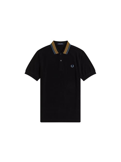 FP STRIPED COLLAR POLO SHIRT FRED PERRY | FP-M3653/102